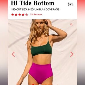 NWT Hi Tide Bottom by Left on Friday 🏝️☀️💕